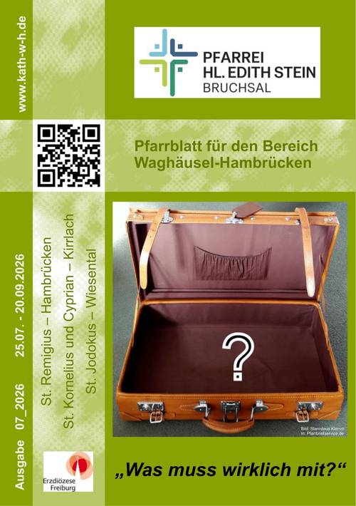Quelle: Pfarrbüro Kirrlach